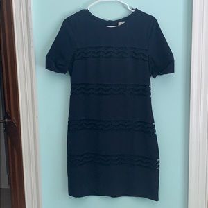 TIMELESS NAVY BLUE SHIFT DRESS